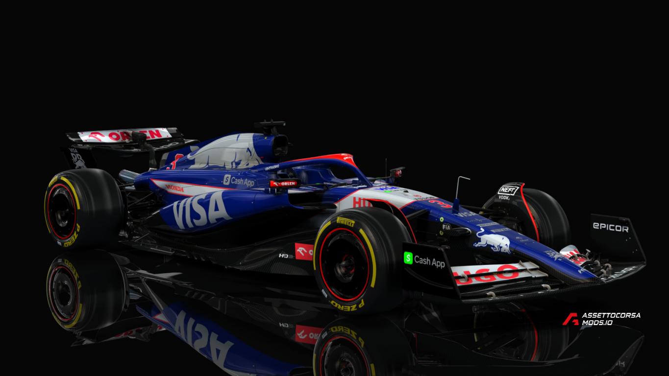F1 2024 Visa Cash App RB VCARB01 S3