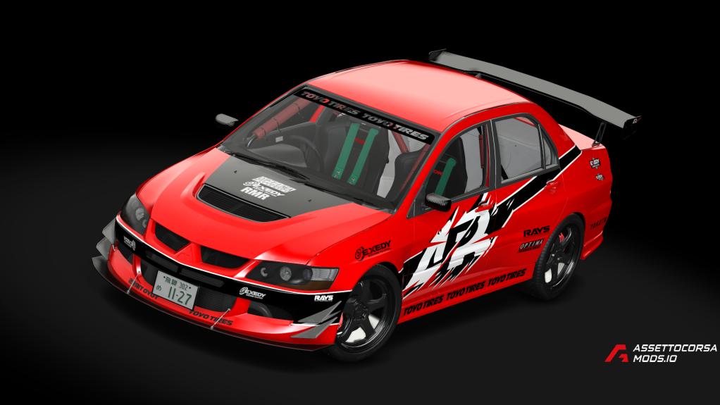 Mitsubishi Lancer Evolution Sean Fast and Furious Tokyo Drift