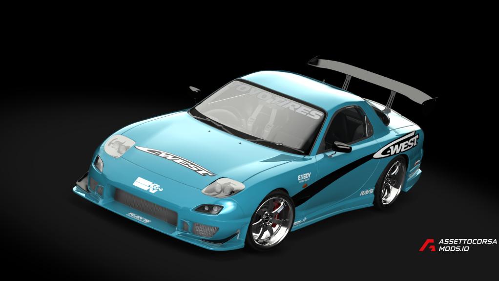Mazda Rx7 C West Fast and Furious Tokyo Drift
