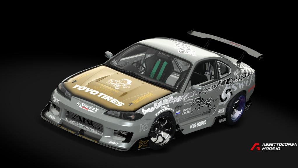 Nissan Silvia S15  Fast and Furious Tokyo Drift Wise Square