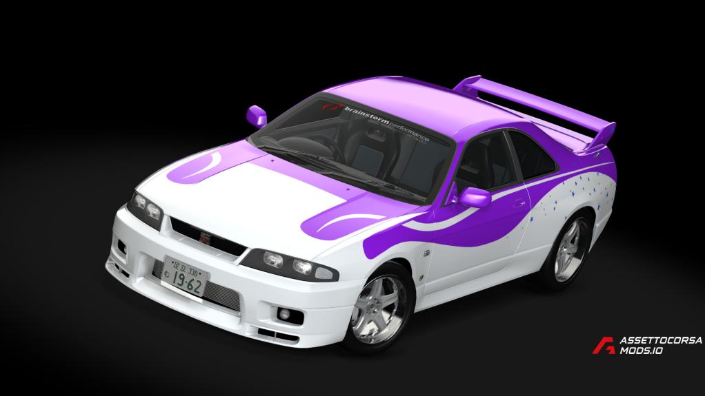 Nissan R33 Fast and Furious Tokyo Drift girl