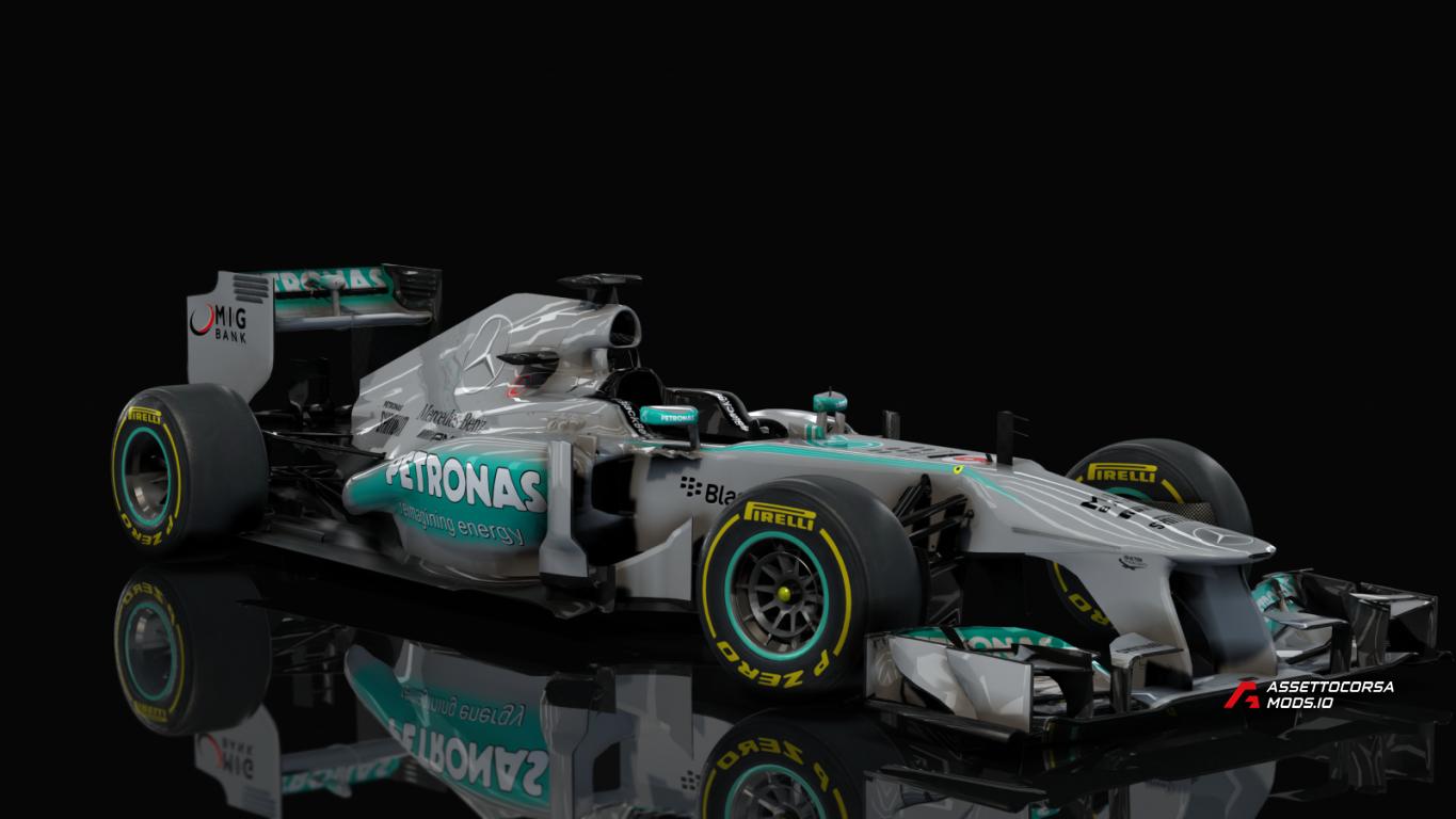 F1 2013 - Mercedes F1 W04