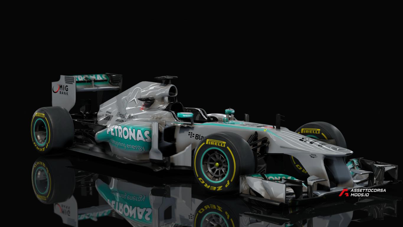F1 2013 - Mercedes F1 W04