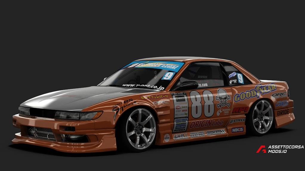 NISSAN SILVIA PS13 Racing Line