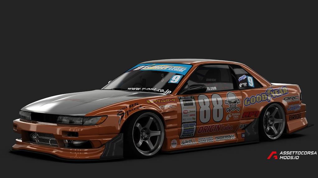 NISSAN SILVIA PS13 Racing Line