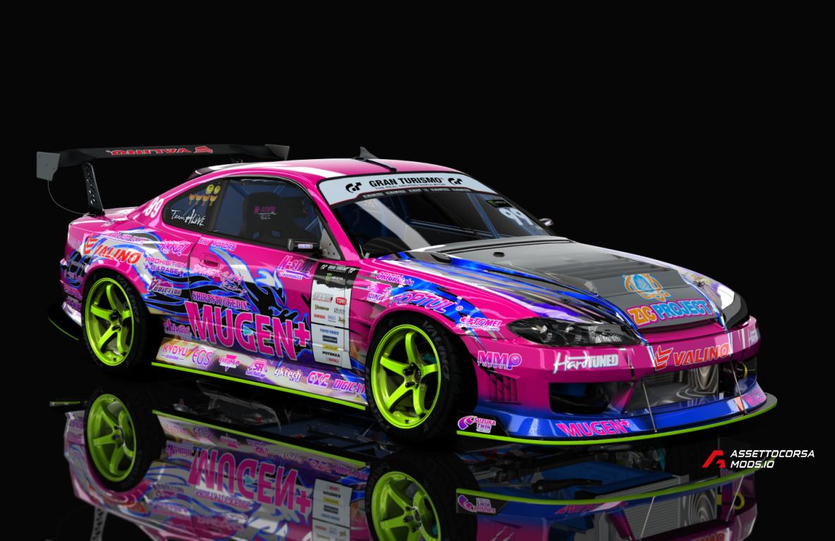 Nissan S15 D1GP 2021 (KRT edit Custom Physics Encrypted) !ADH Naoki
