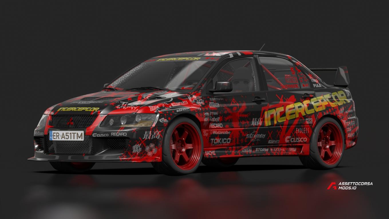Mitsubishi Lancer Evolution VII GSR INTERCEPTOR