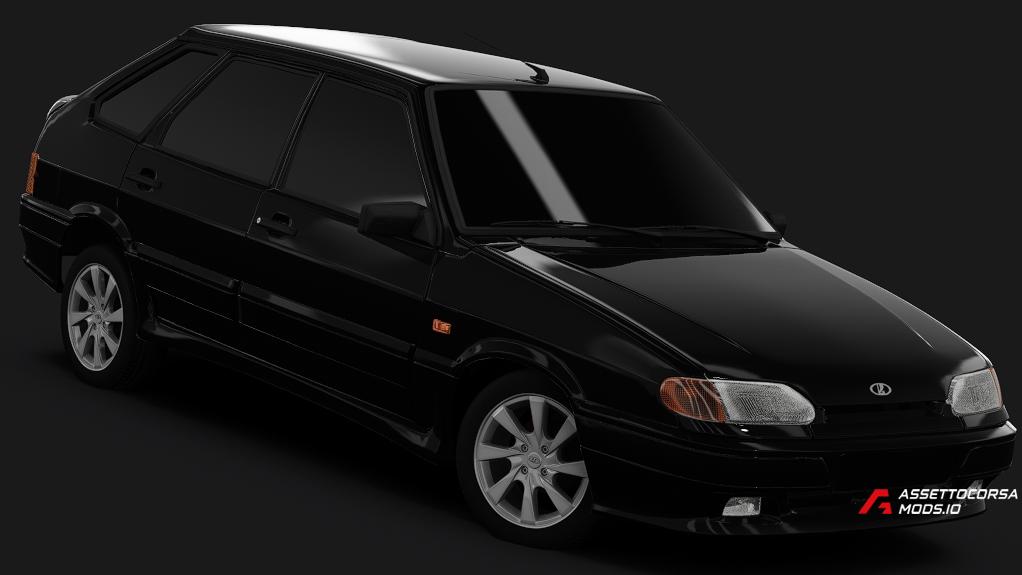 Lada 2114 Black/Silver Edition Wheels