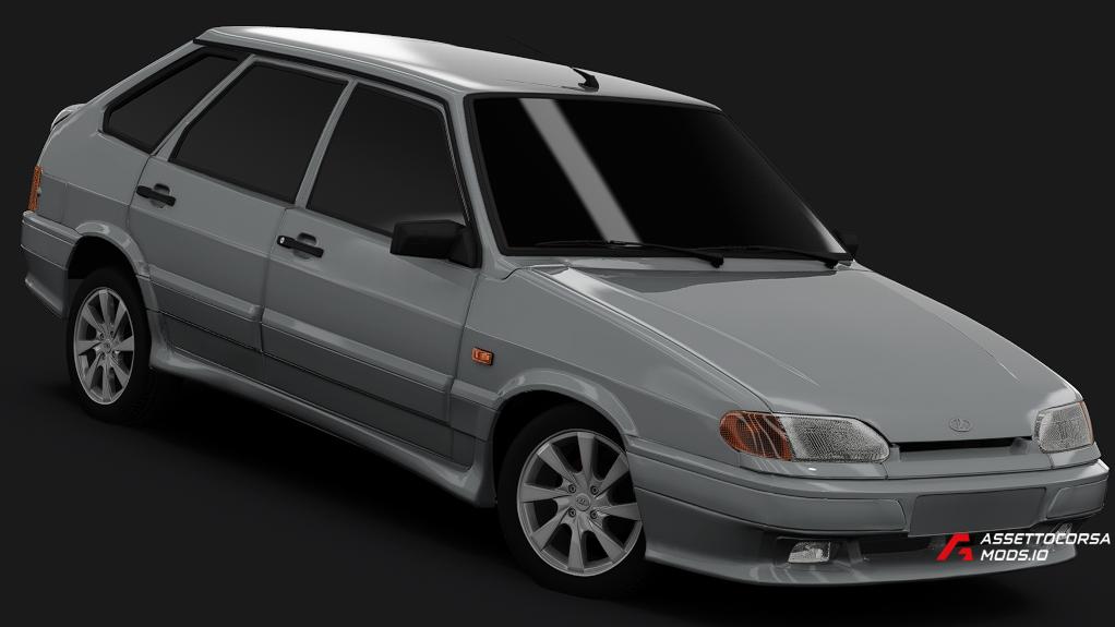 Lada 2114 Black/Silver Edition Wheels