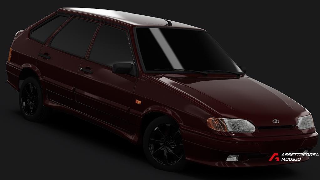 Lada 2114 Black/Silver Edition Wheels