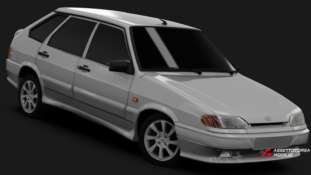 Lada 2114 Black/Silver Edition Wheels