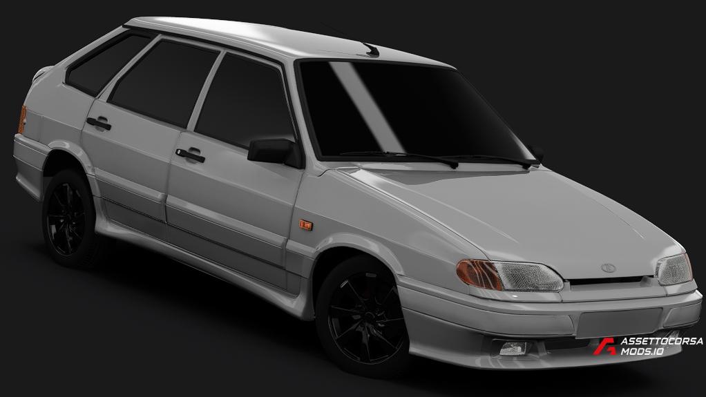 Lada 2114 Black/Silver Edition Wheels