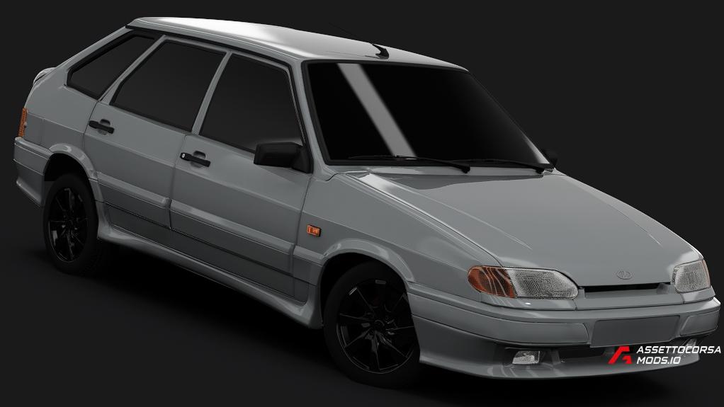 Lada 2114 Black/Silver Edition Wheels