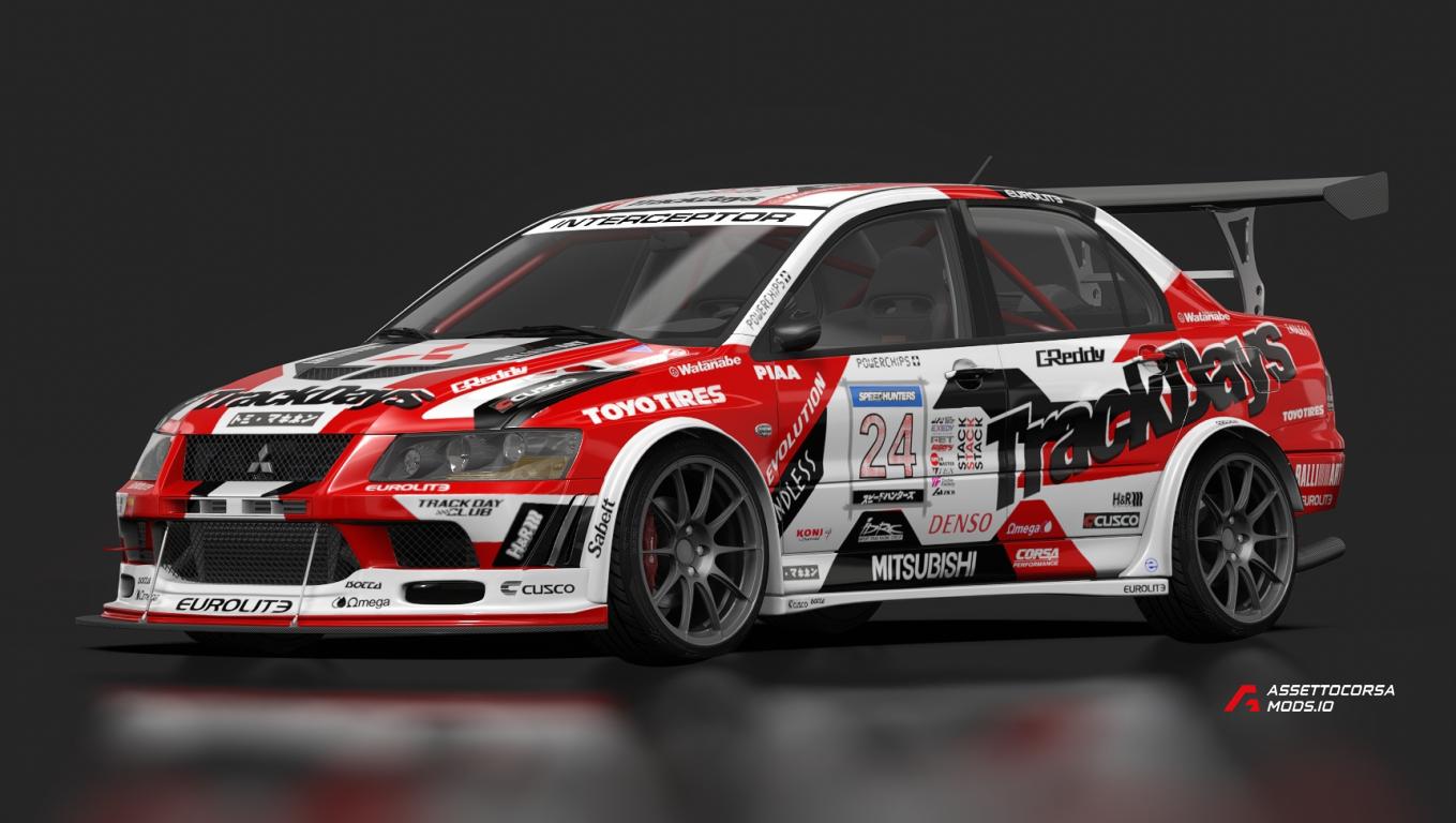 Mitsubishi Lancer Evolution VII GSR Track