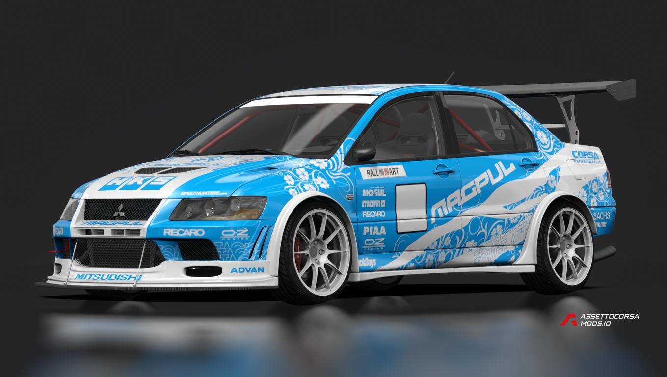 Mitsubishi Lancer Evolution VII GSR Track