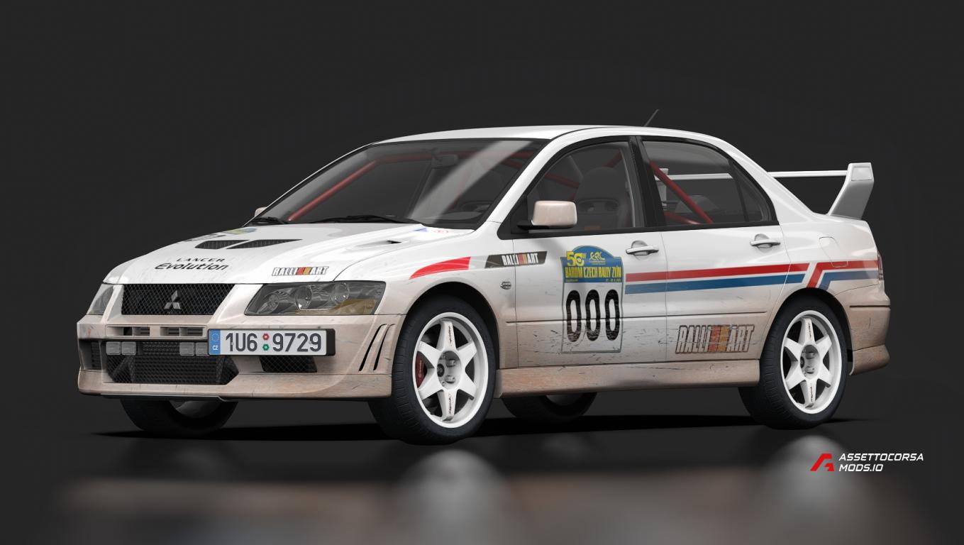 Mitsubishi Lancer Evolution VII GSR Training car