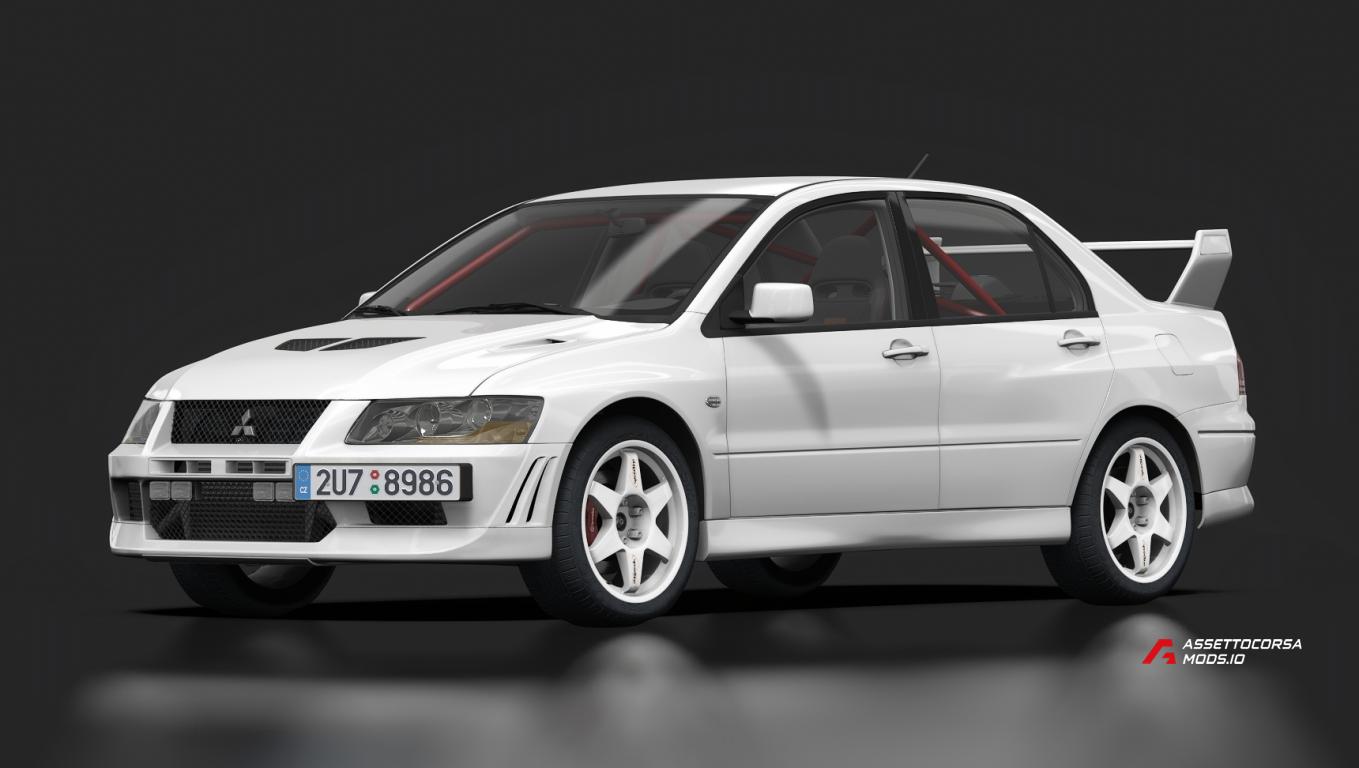 Mitsubishi Lancer Evolution VII GSR Training car