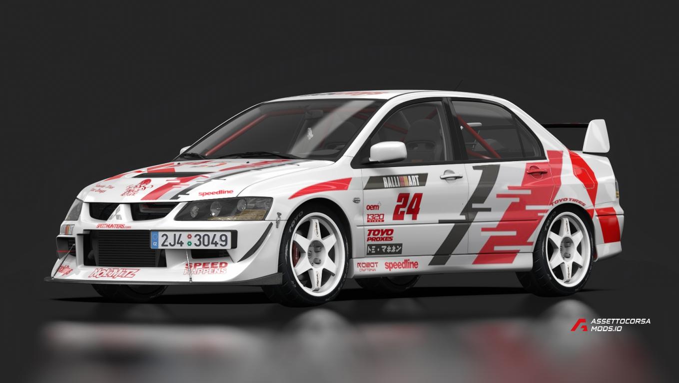 Mitsubishi Lancer Evolution VIII MR TRACKTOOL