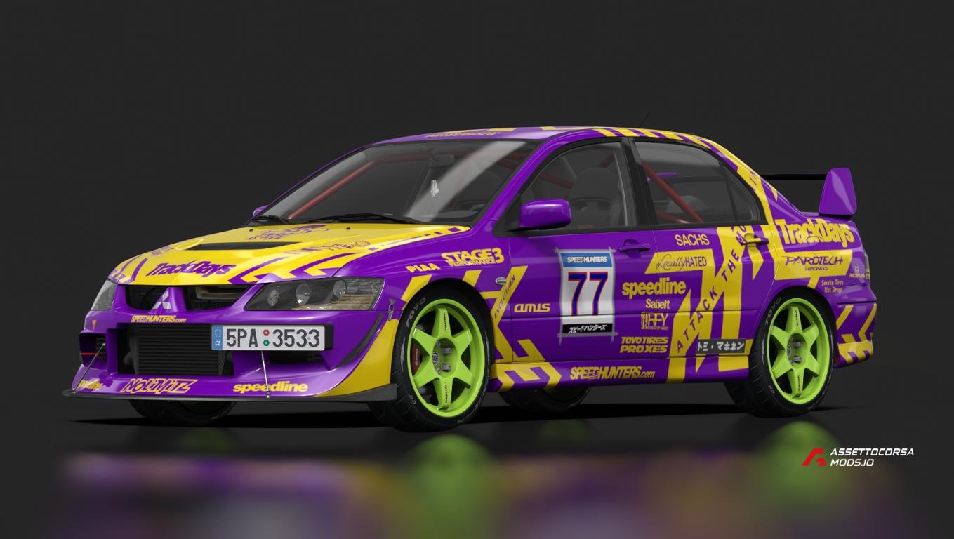 Mitsubishi Lancer Evolution VIII MR TRACKTOOL