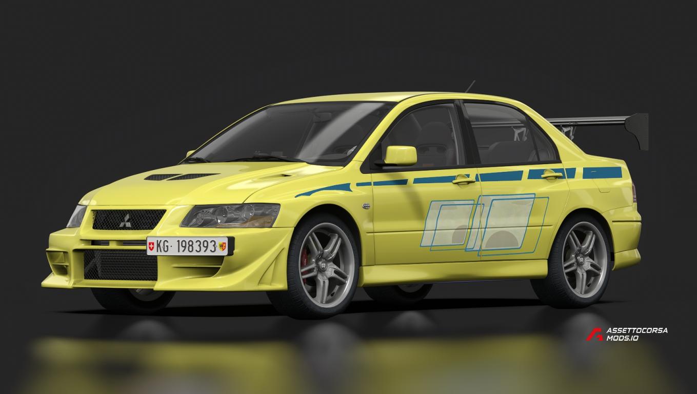 Mitsubishi Lancer Evolution VII GSR F&F