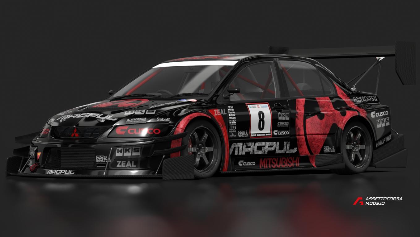 Mitsubishi Lancer Evolution VIII MR (TIME ATTACK)