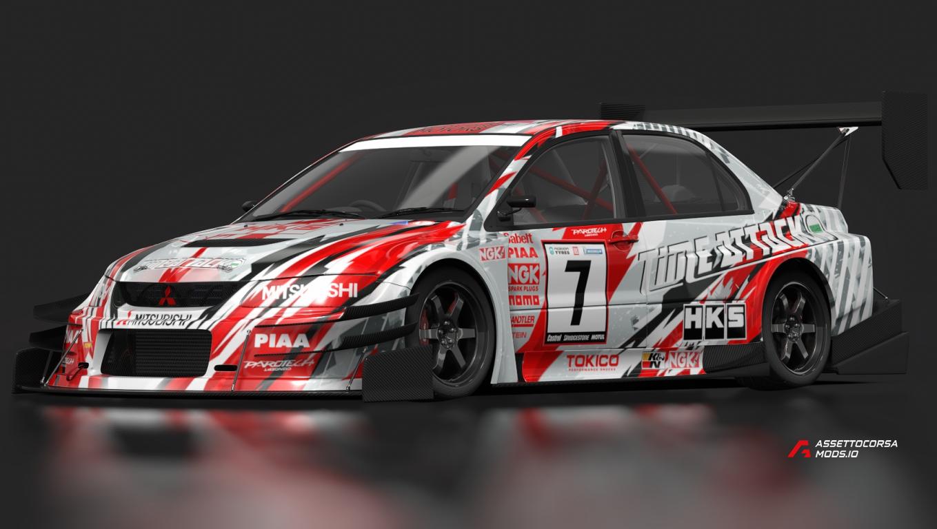 Mitsubishi Lancer Evolution VIII MR (TIME ATTACK)