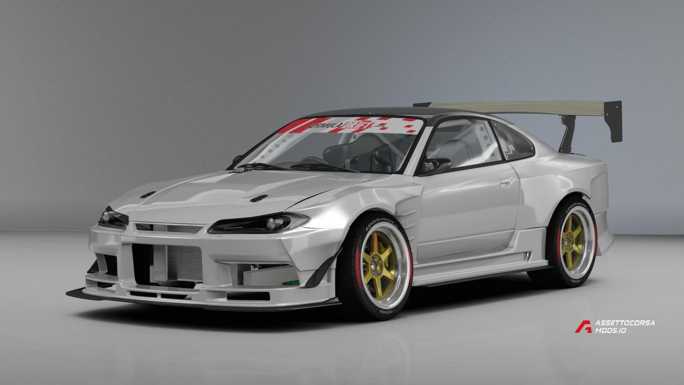 Formula Drift Japan Nissan S15 2026 - Yukio Fausto #555