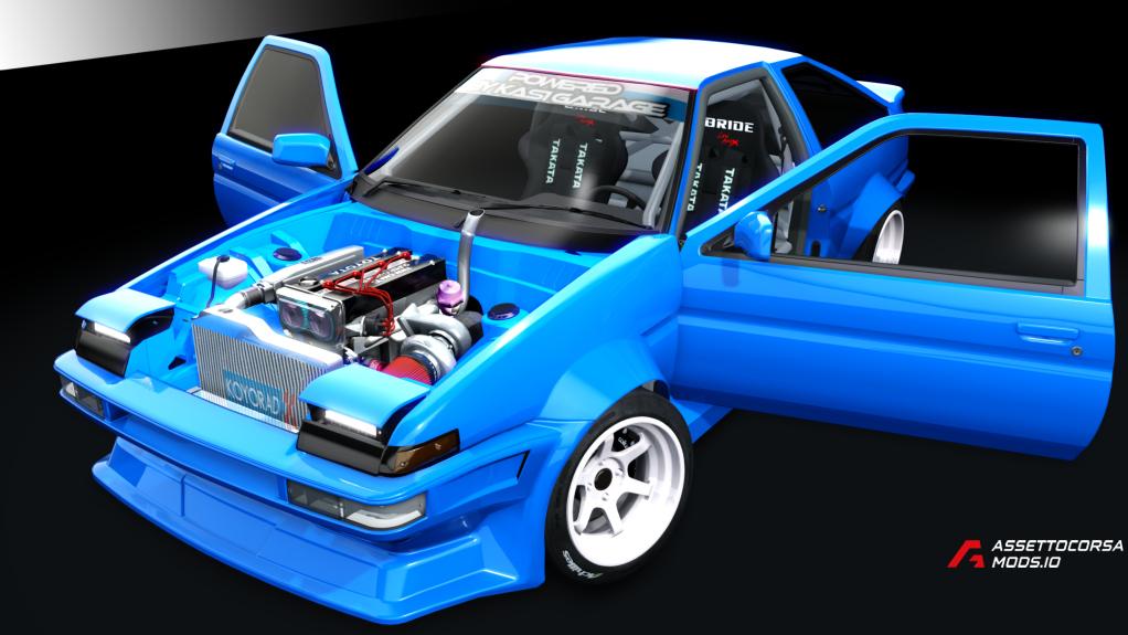 4AGE TURBO Kas1 Toyota AE86 ATDT