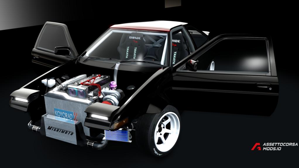 4AGE TURBO Kas1 Toyota AE86 ATDT