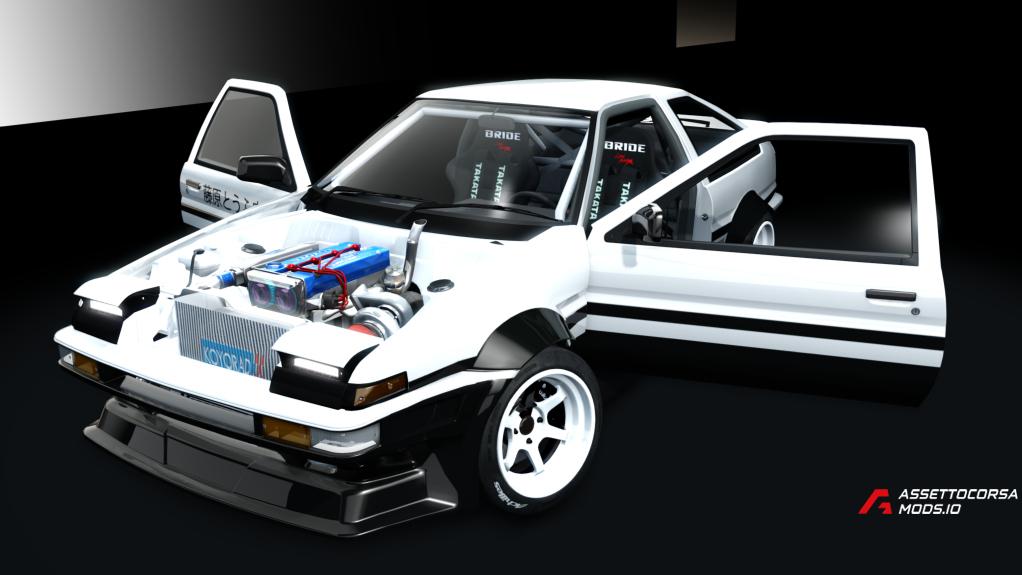 4AGE TURBO Kas1 Toyota AE86 ATDT