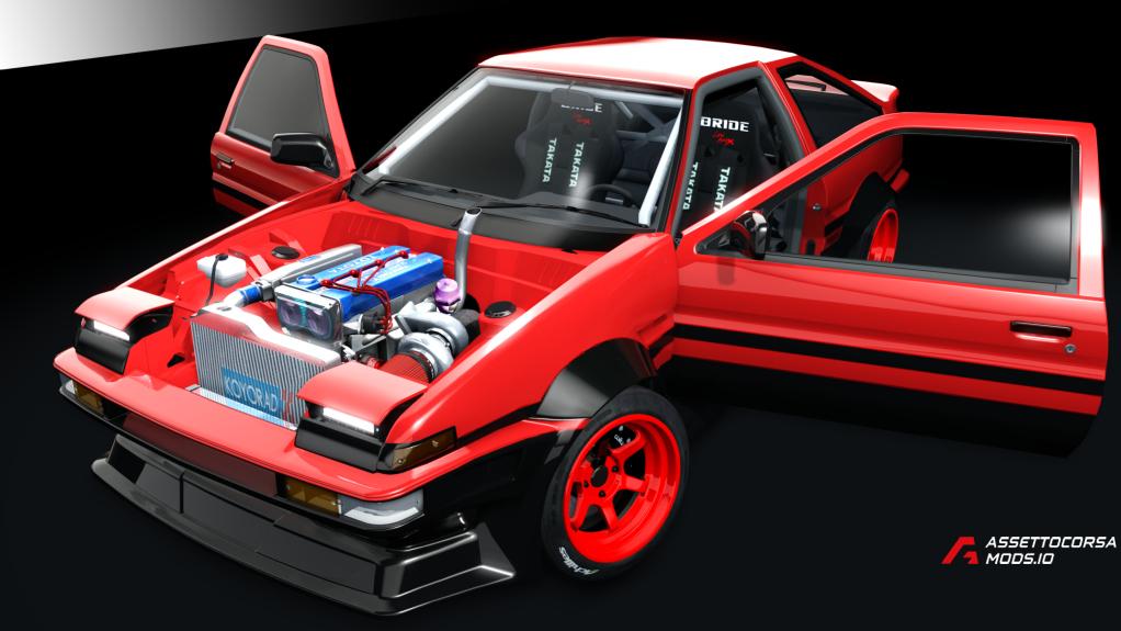4AGE TURBO Kas1 Toyota AE86 ATDT