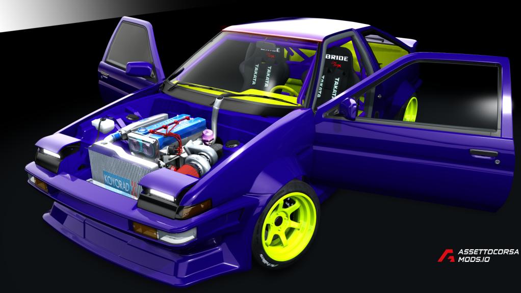 4AGE TURBO Kas1 Toyota AE86 ATDT