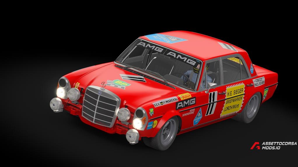 AMG Mercedes-Benz 300 SEL 6.8 'Rote Sau'