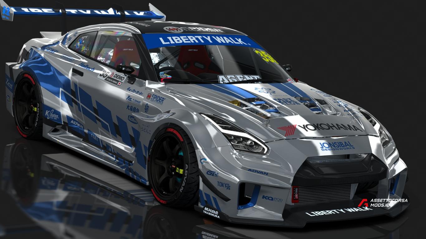 Liberty Walk Silhouette R35 GTR T.Hibino 2026