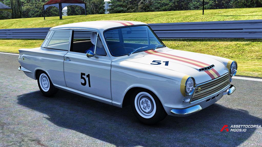 ATCC 60's Ford Lotus Cortina Mk1