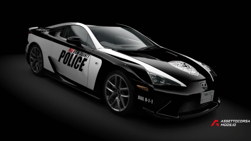 Lexus LFA Police