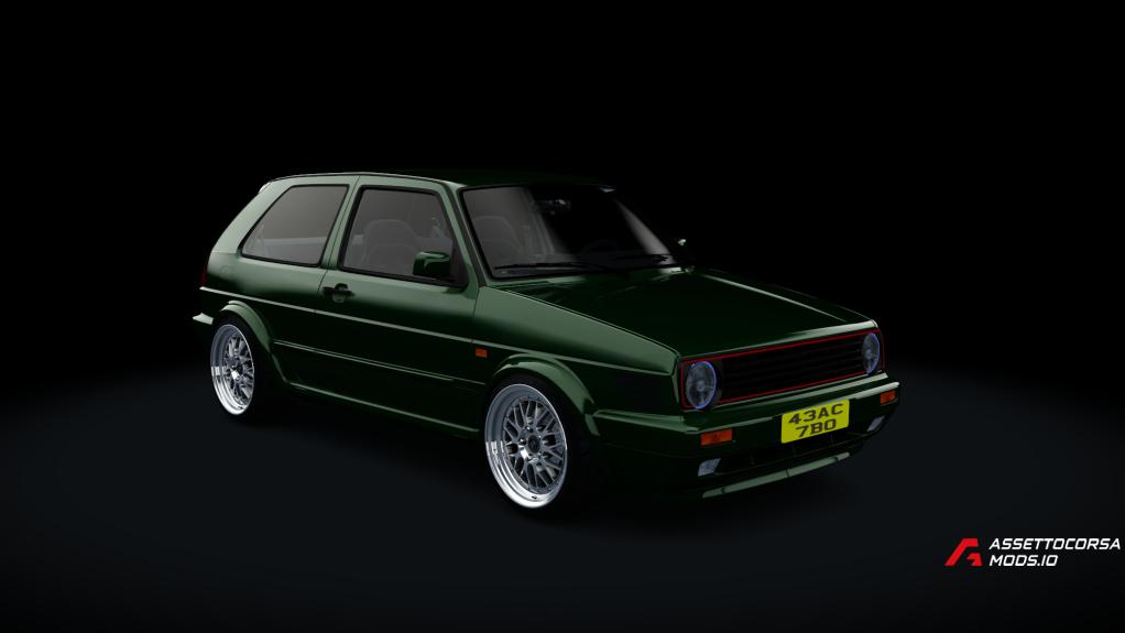 Volkswagen Golf Mk2 Tuned race