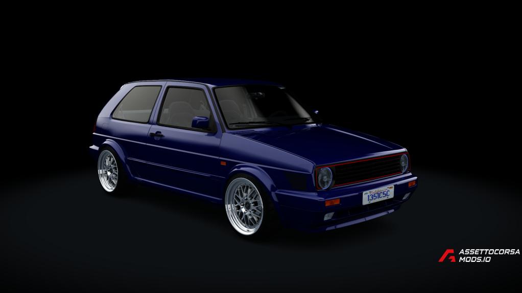 Volkswagen Golf Mk2 Tuned race