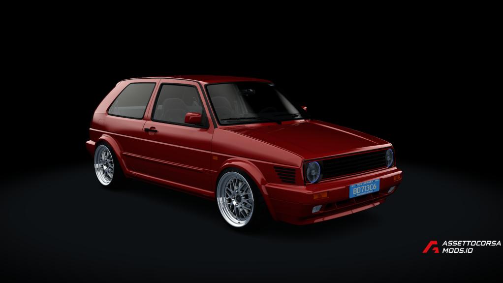 Volkswagen Golf Mk2 Tuned race