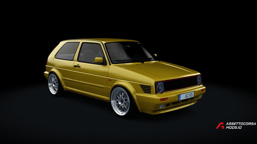 Volkswagen Golf Mk2 Tuned race