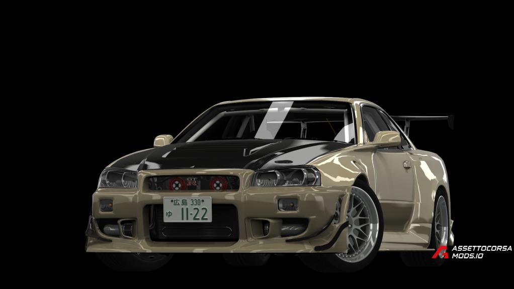 Nissan Skyline GT-R R34 V-Spec Sunline Racing N1 II