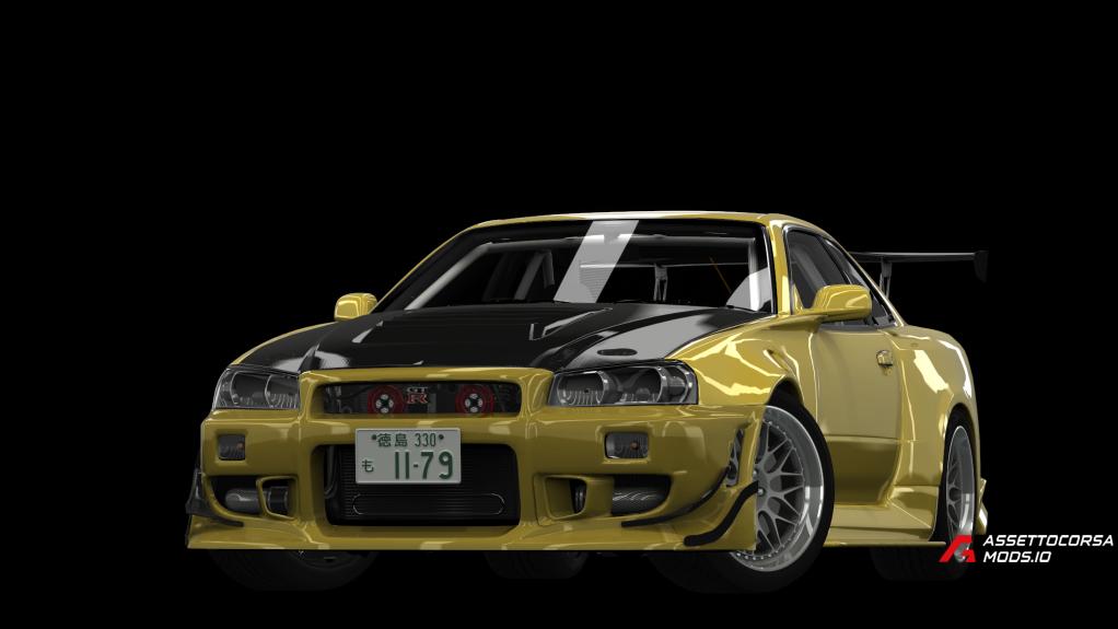 Nissan Skyline GT-R R34 V-Spec Sunline Racing N1 II