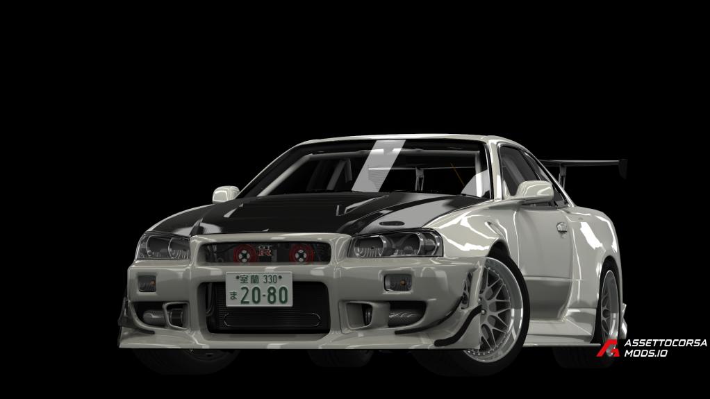 Nissan Skyline GT-R R34 V-Spec Sunline Racing N1 II
