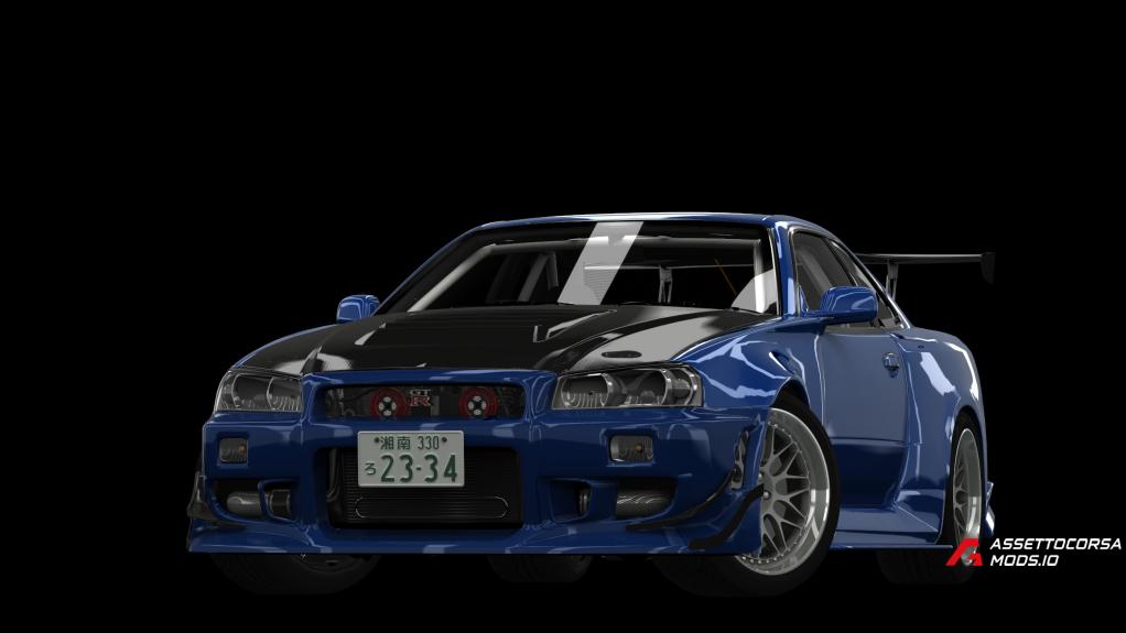 Nissan Skyline GT-R R34 V-Spec Sunline Racing N1 II