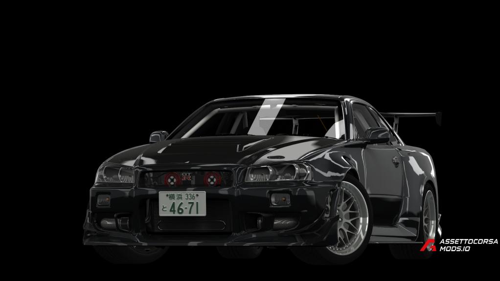 Nissan Skyline GT-R R34 V-Spec Sunline Racing N1 II