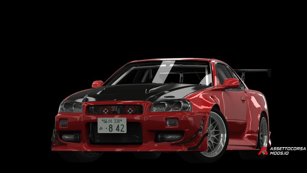 Nissan Skyline GT-R R34 V-Spec Sunline Racing N1 III