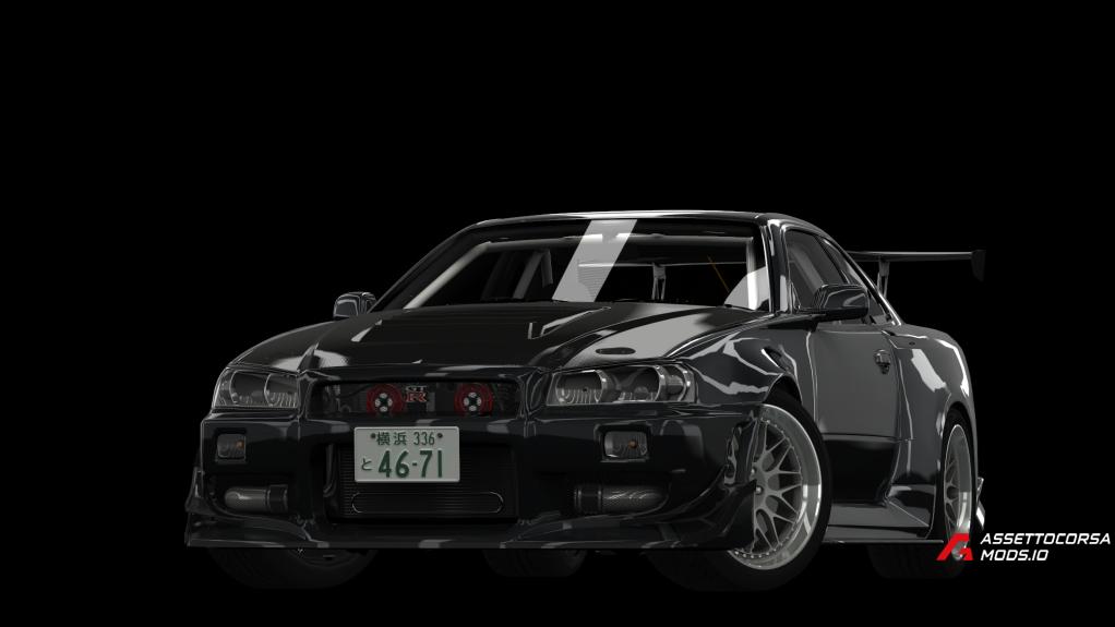 Nissan Skyline GT-R R34 V-Spec Sunline Racing N1 III