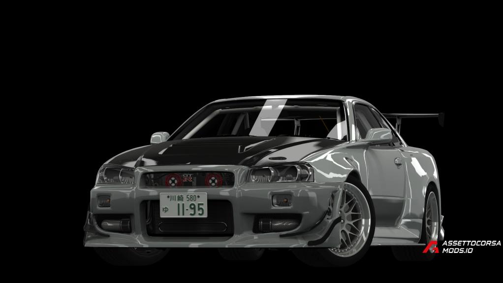 Nissan Skyline GT-R R34 V-Spec Sunline Racing N1 III