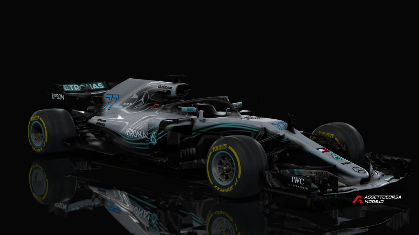 F1 2018 Mercedes w09
