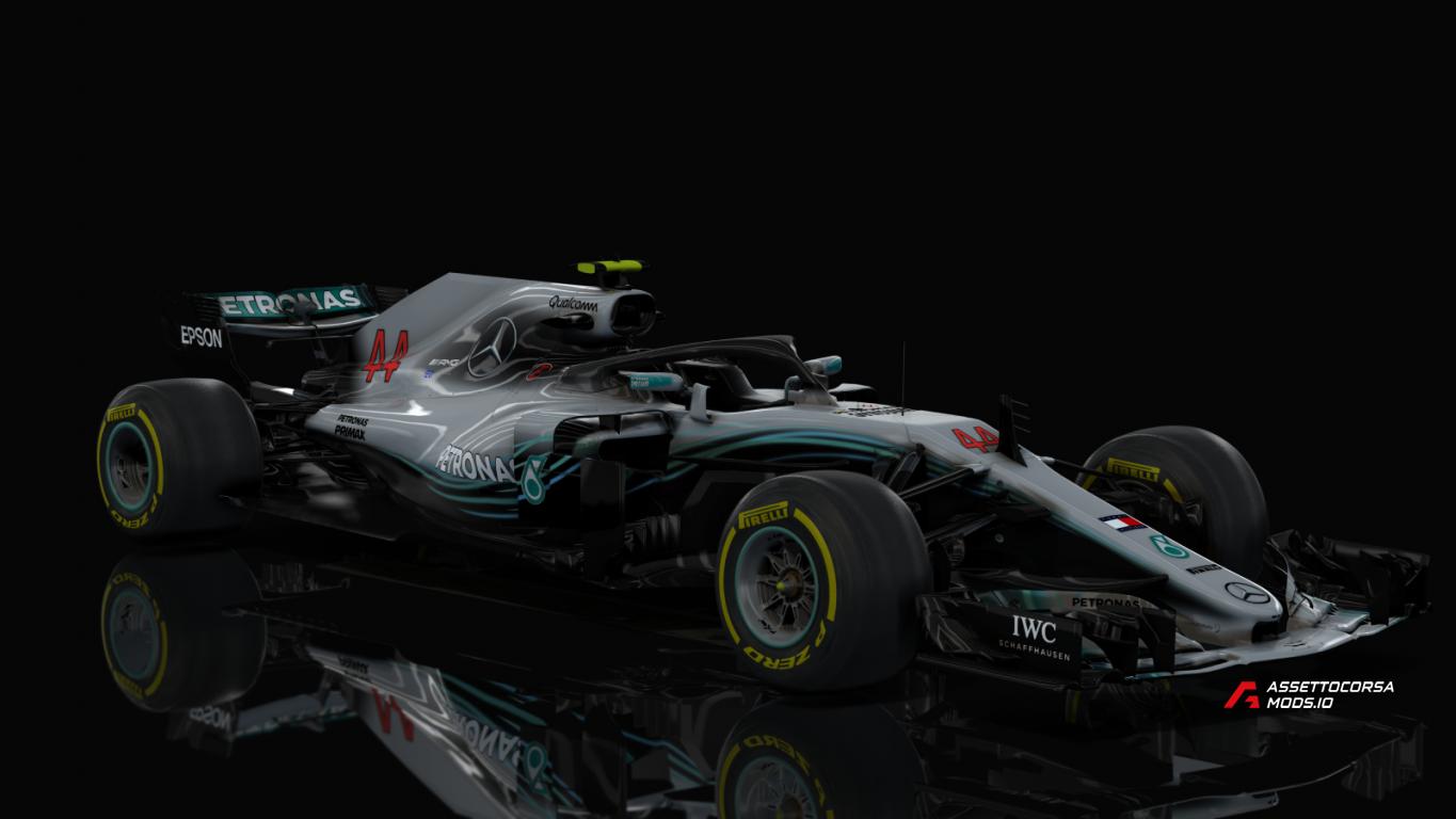 F1 2018 Mercedes w09